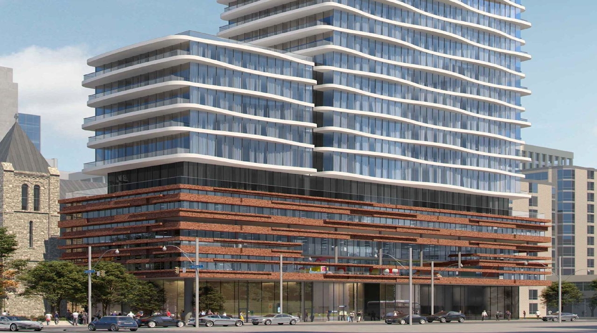 Revised Plans Submitted For 292 Dundas West in Toronto